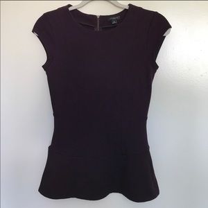 Peplum top, Ann Taylor, NWOT